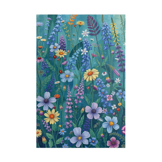 Floral Jigsaw Puzzle | Fun Activity for Adults, Family Game, Flower Lover Gift for Friends Holiday or Birthday, Jigsaw Challenge 1014 pcs (Vertical) Puzzle The Puzzle Chest
