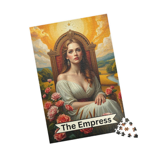The Empress Tarot Jigsaw Puzzle: Art Lover Gift, Family Game Night