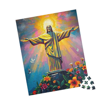 Christ the Redeemer Jigsaw Puzzle - Landmark Rio de Janeiro, Brazil 520 pcs (Vertical) Puzzle The Puzzle Chest