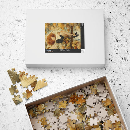 Misty Forest Fairy Jigsaw Puzzle - Enchanted Autumn Fairy Watercolor Woodland Bridge Fantasy Art Puzzle The Puzzle Chest