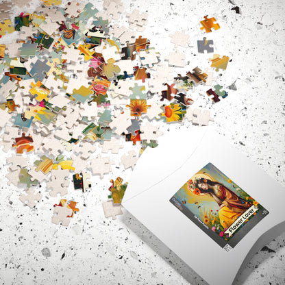 The Flower Lover Jigsaw Puzzle - Tarot Style Game for Floral/Flowers Lovers