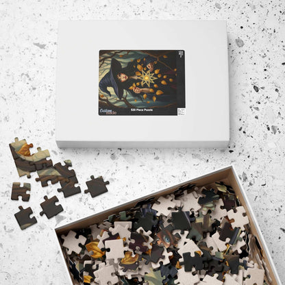 Ashes and Embers Magical Witch Puzzle, Enchanting Jigsaw for Adult Cozy Night In, Halloween Decor, Gift for Witch Lover, Mystery Enthusiasts