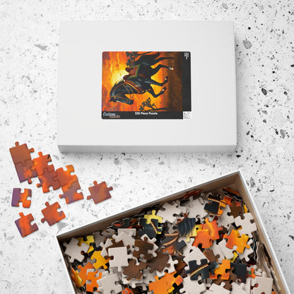 Majestic Horse Puzzle, Equestrian Art Jigsaw, Friend Gift for Horse Lovers, Family Fun Activity, Home Entertainment, Brain Teaser Puzzle The Puzzle Chest