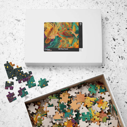 2040s Autumn Cowgirl Jigsaw Puzzle - Surreal Dreamscape, Ideal for Family Activity, Holiday Gift, Halloween Thanksgiving, Home Entertainment Puzzle The Puzzle Chest