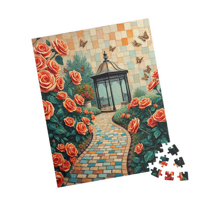 Serenity Garden Jigsaw Puzzle, Relaxing Activity for Adults, Gift for Garden Lovers, Home Entertainment, Mindfulness Activity Brain Teaser Puzzle The Puzzle Chest