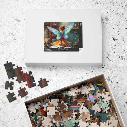 Fairy Steampunk Jigsaw Puzzle, Enchanting Adult Puzzle Lover Gift for Solo Fun or Family Activity, Birthday Holiday Gift Idea, Brain Teaser Puzzle The Puzzle Chest