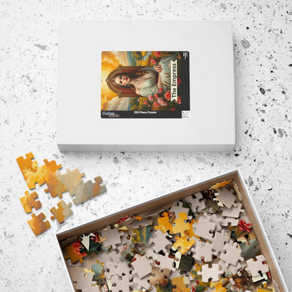 The Empress Tarot Jigsaw Puzzle: Art Lover Gift, Family Game Night Puzzle The Puzzle Chest