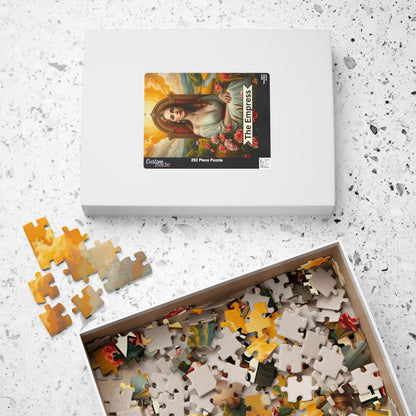 The Empress Tarot Jigsaw Puzzle: Art Lover Gift, Family Game Night
