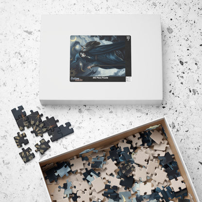 Mystical Night Witch Puzzle, 110-1014 Piece | Enchanting Fantasy Dark Art, Witchcraft Decor, Mindful Activity, Gift for Puzzle Lovers, Home