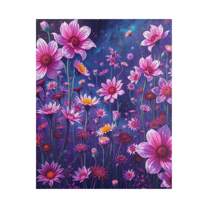 Floral Artwork Puzzle - 110, 252, 520, 1014-piece Flower Jigsaw Game for Adults, Gift for Flower Lovers, Mental Exercise for Seniors 520 pcs (Vertical) Puzzle The Puzzle Chest