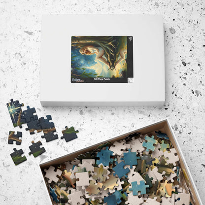 River Nymph Jigsaw Puzzle, Starlit Night and Otherworldly Beauty, 110-1014 Piece, Fantasy Art Gift Puzzle The Puzzle Chest