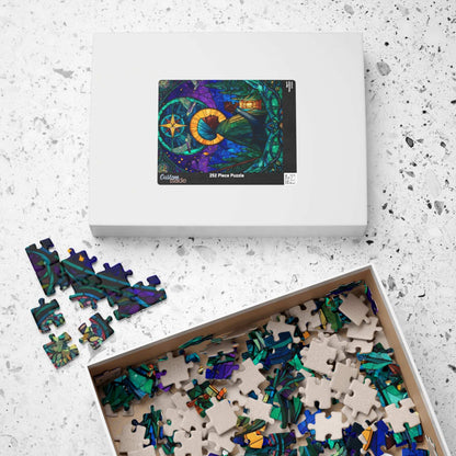 Sojourner Truth Jigsaw Puzzle - Stained Glass Style, Historical Figure Black History Gift, Afrocentric Educational Game Puzzle The Puzzle Chest