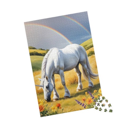 Unicorn Jigsaw Puzzle, Enchanting Mystical Creature 110-1014 Pieces, Perfect Gift for Adults, Fantasy Decor, Family Game Night Puzzle The Puzzle Chest
