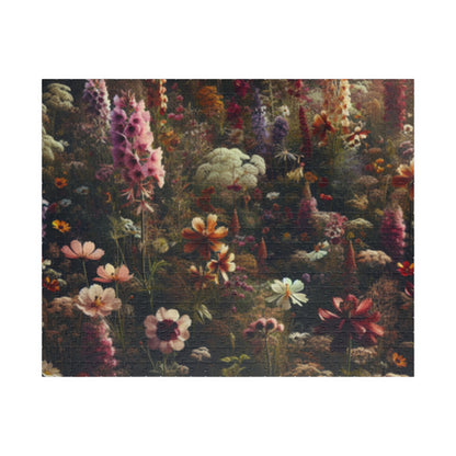 Wildflower Patch Puzzle, 110-1014 Piece Botanical Art Challenging Jigsaw, Tabletop Game for Quiet Family Time Activity, Puzzle Lover Gift 520 pcs (Horizontal) Puzzle The Puzzle Chest