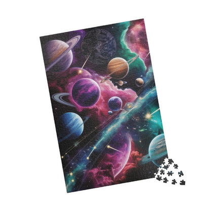 Cosmic Space Puzzle - 110, 252, 520, 1014-piece | Gift for Astronomy Lover, Solo Fun Family Game Night, Educational Fun, Home Decor, Puzzle The Puzzle Chest