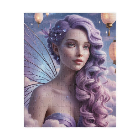 Dreamy Fairy Puzzle, Enchanting Mythical Art Jigsaw Game, Fantasy Gift for Puzzle Lover, Relaxing Hobby, Mindfulness Activity, Brain Teaser