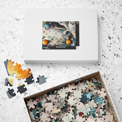 Fantastical Childlike World Puzzle for Adults, Abstract Shapes Jigsaw Game for Solo Fun, Family Activity, Puzzle Lover Gift for Friend Puzzle The Puzzle Chest
