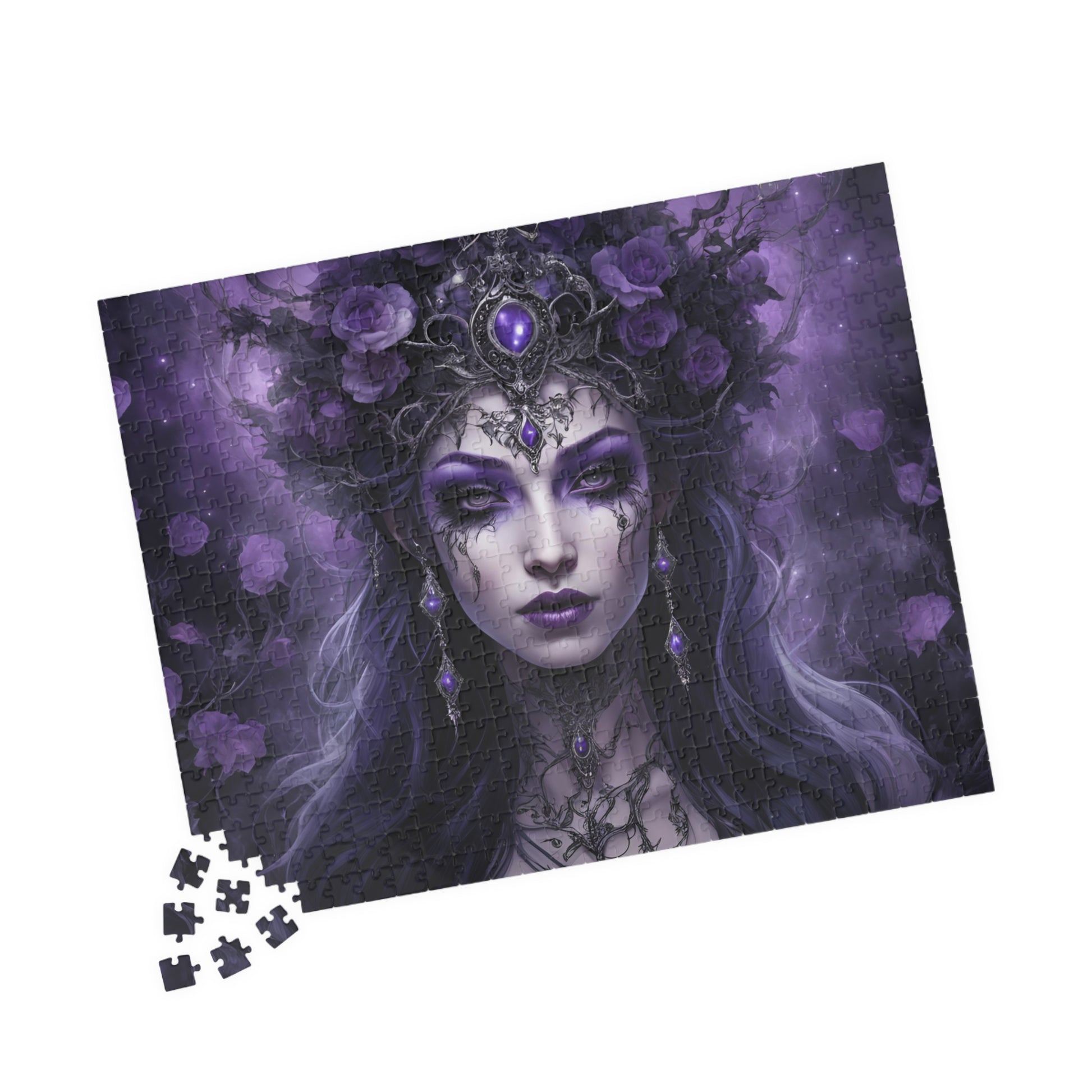Fairy Queen Gothic Jigsaw Puzzle, 110 252 520 1014-Piece Gifted Unique Game for Adults, Gift Idea for Fantasy Lovers and Puzzle Enthusiasts Puzzle The Puzzle Chest