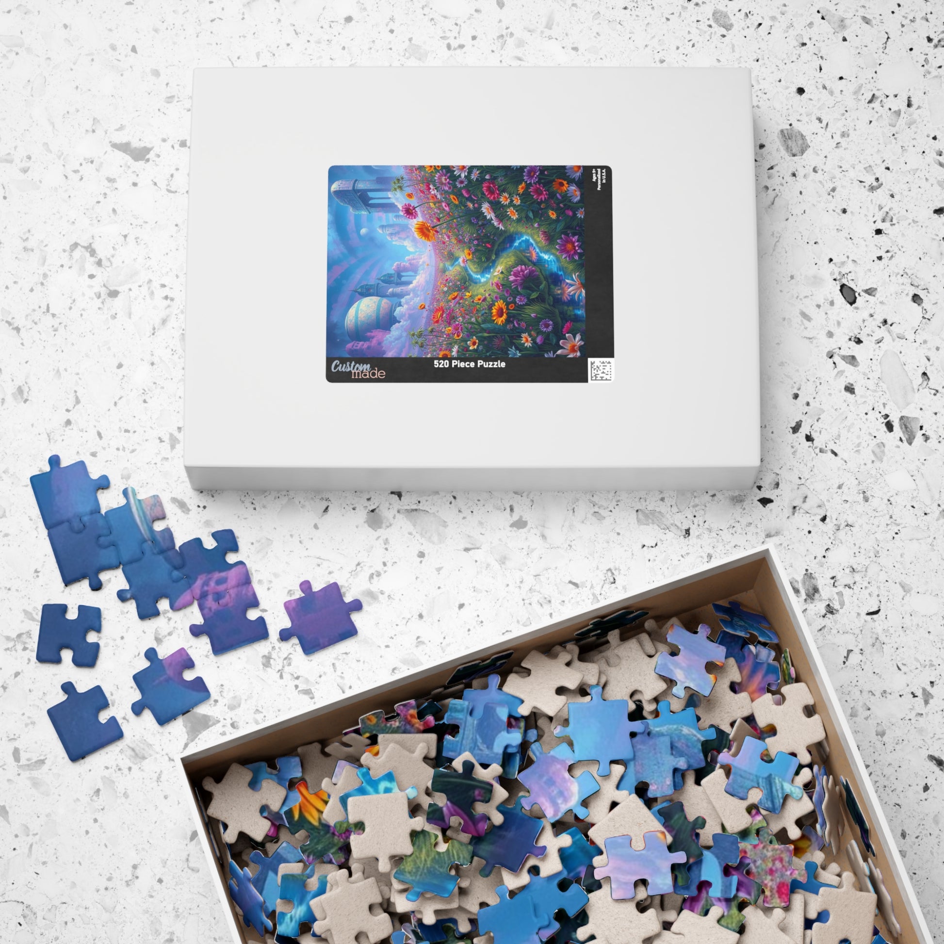Dreamy Fantasy Landscape Puzzle - 110, 252, 520, 1014-piece, Perfect for Family Game Night, Gifts for Puzzle Lovers, Home Entertainment Puzzle The Puzzle Chest