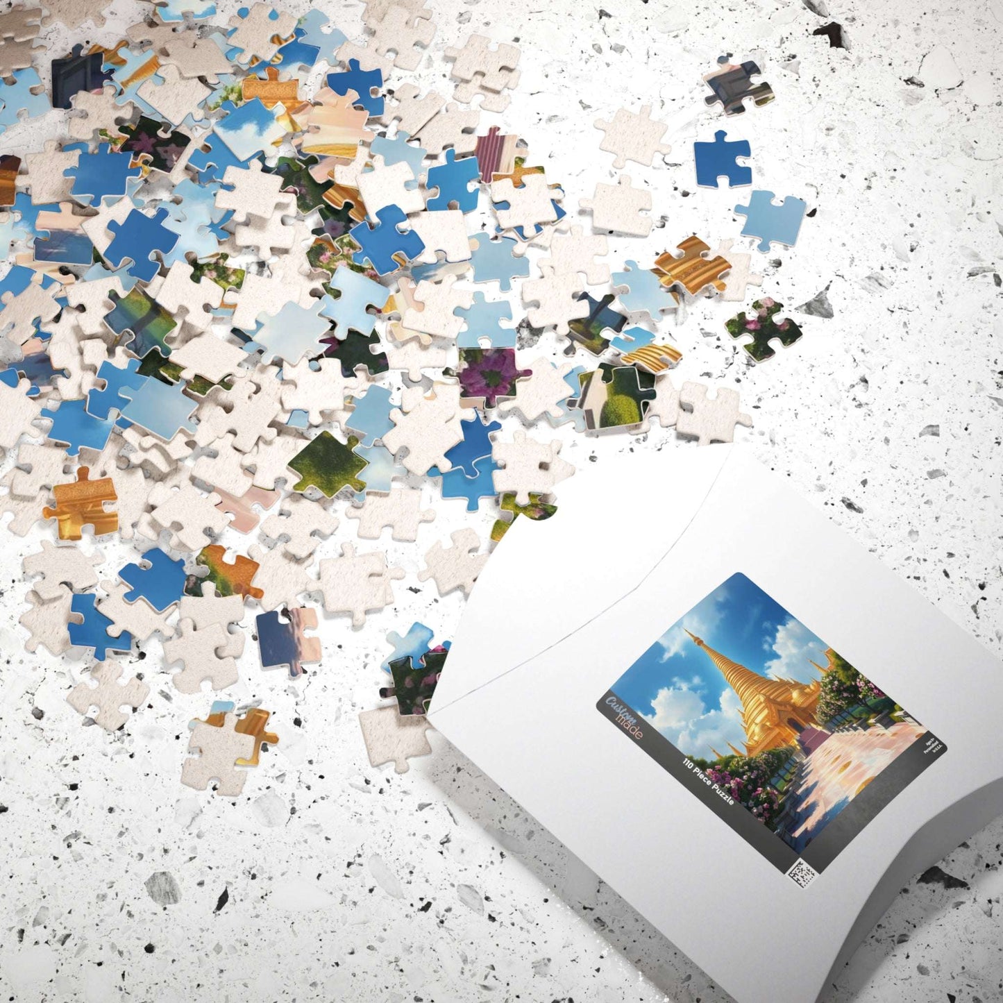 Golden Temple Puzzle – Jigsaw of Harmandir Sahib in Amritsar India, Sikh Landmark Puzzle The Puzzle Chest