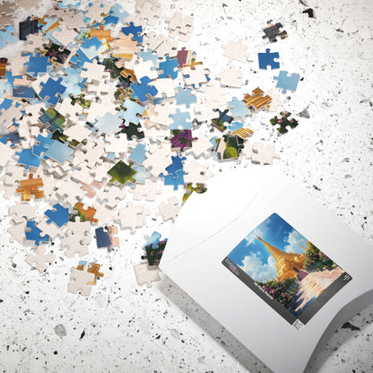 Golden Temple Puzzle – Jigsaw of Harmandir Sahib in Amritsar India, Sikh Landmark Puzzle The Puzzle Chest