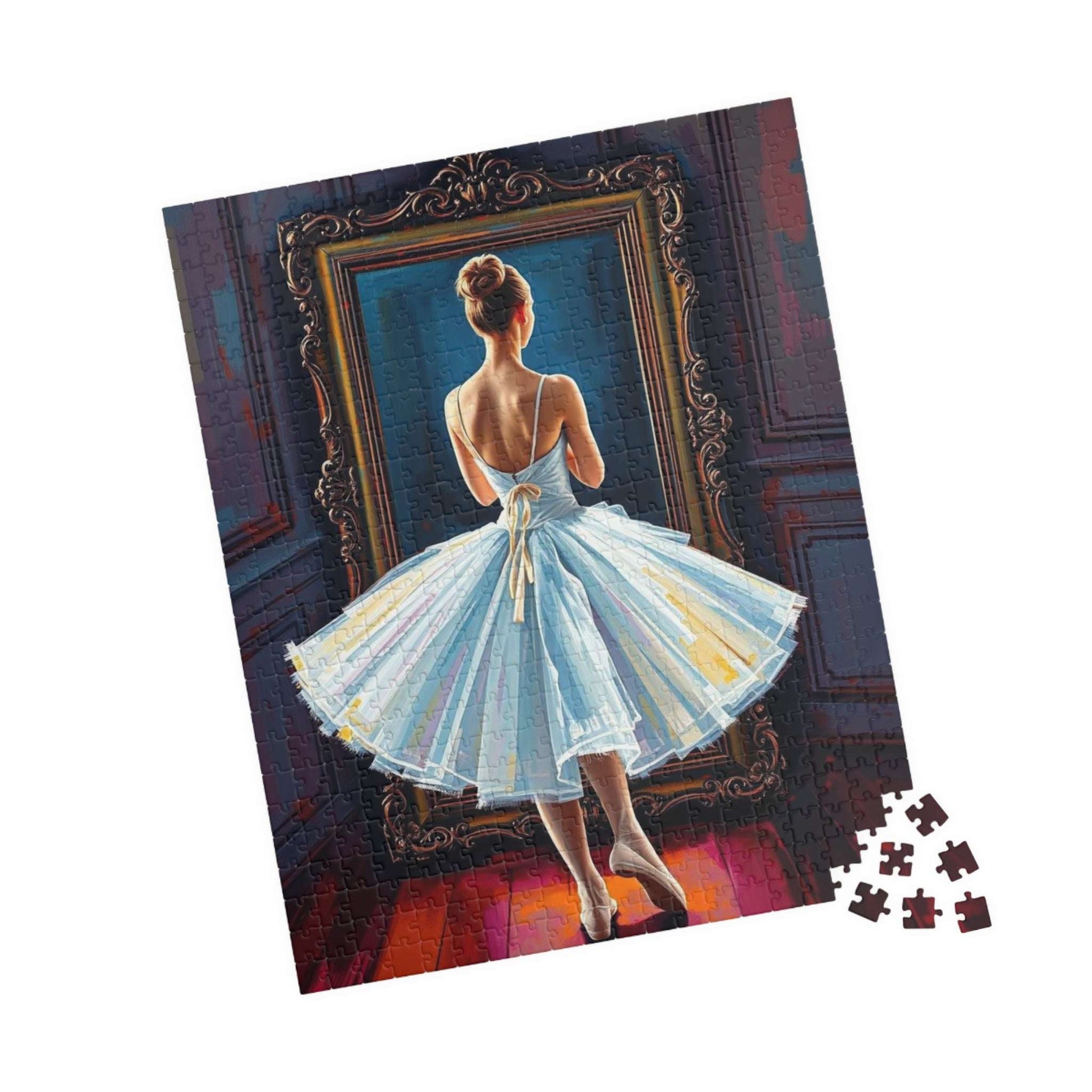 Vintage Ballerina Jigsaw Puzzle, 110, 252, 520, 1014-piece Ballet Artwork, Gift for Friend, Family Activity, Home Entertainment, Mindfulness Puzzle The Puzzle Chest